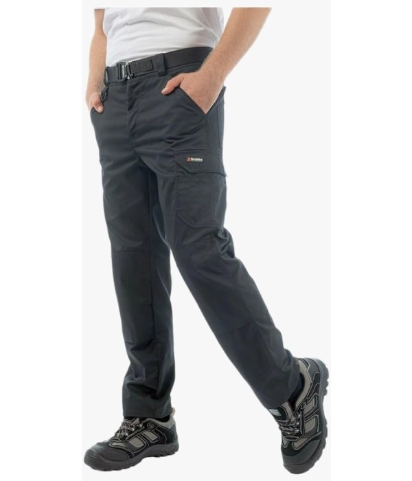 Брюки летние мужские Brodeks KS301, чёрный