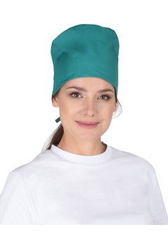 Колпак медицинский (смесовая) зелёный