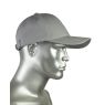 Кепка-бейсболка серая, плотность 190 г/м2