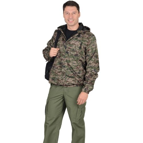 Куртка мужская летняя Бриз КМФ Цифра туризм рыбалка охота