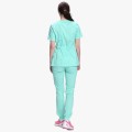 Костюм летний женский хирургический Модерн-004 (тк.Стрейч,120) MedLine, мятный
