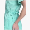 Костюм летний женский хирургический Модерн-004 (тк.Стрейч,120) MedLine, мятный