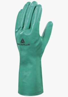 Перчатки DeltaPlus™ NITREX VE801 нитрильные с хлопковым напылением