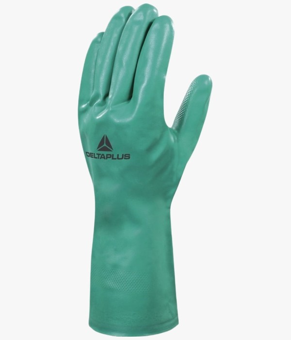Перчатки DeltaPlus™ NITREX VE801 нитрильные с хлопковым напылением