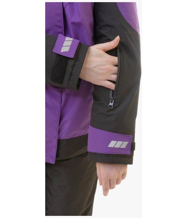 Куртка зимняя женская Brodeks KW 208, фиолетовый