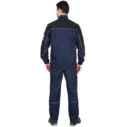 Куртка рабочая летняя мужская "Сириус-Фотон" тёмно-синяя