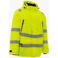 Куртка-парка сигнальная зимняя мужская Brodeks KW220, жёлтый