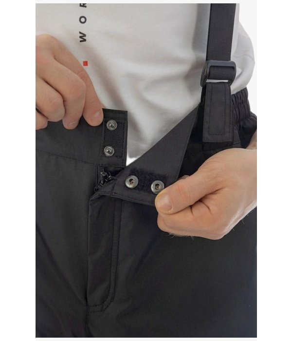 Костюм зимний мужской Brodeks KW603, куртка, брюки, чёрный