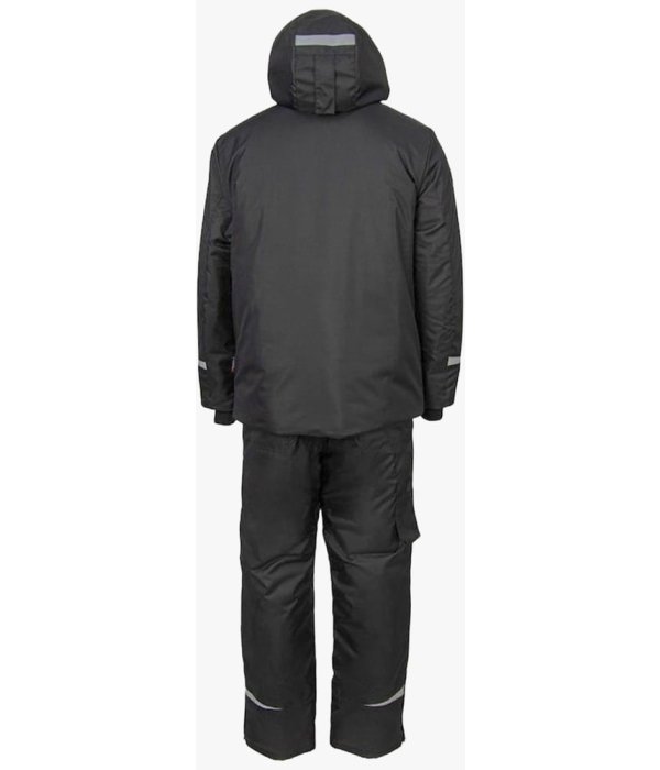 Костюм зимний мужской Brodeks KW603, куртка, брюки, чёрный