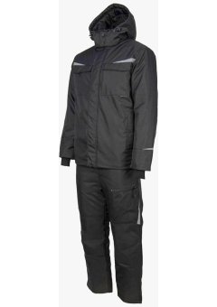 Костюм зимний мужской Brodeks KW603, куртка, брюки, чёрный