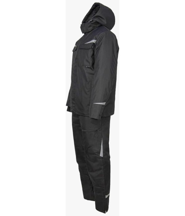 Костюм зимний мужской Brodeks KW603, куртка, брюки, чёрный
