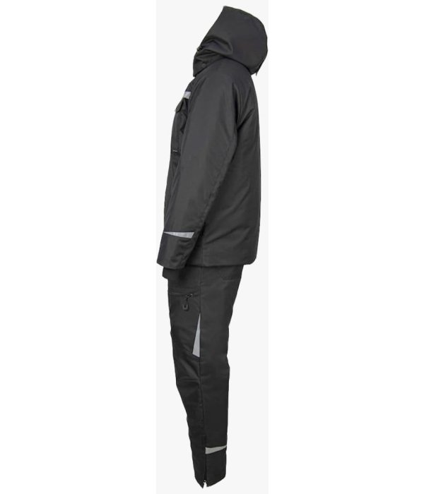 Костюм зимний мужской Brodeks KW603, куртка, брюки, чёрный
