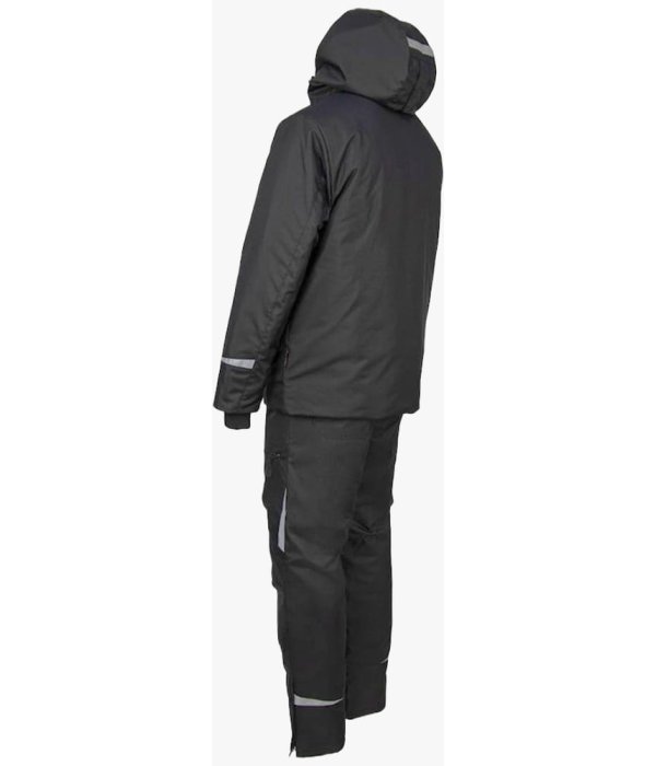 Костюм зимний мужской Brodeks KW603, куртка, брюки, чёрный