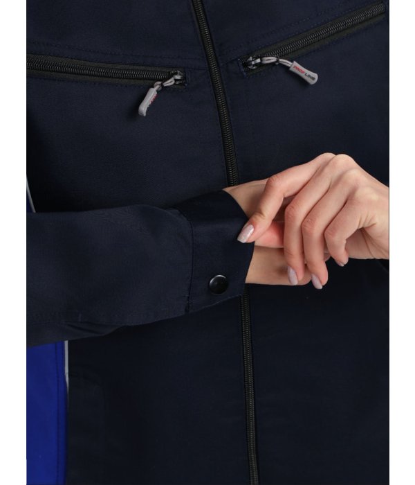 Костюм женский ProfLineSpecialist-2 (тк.Смесовая,240) п/к, т.синий/васильковый