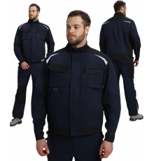 Куртка Милан NEW CH МВО (тк.Смесовая,270), т.синий/черный Куртка Милан NEW CH МВО (тк.Смесовая,270), т.синий/черный