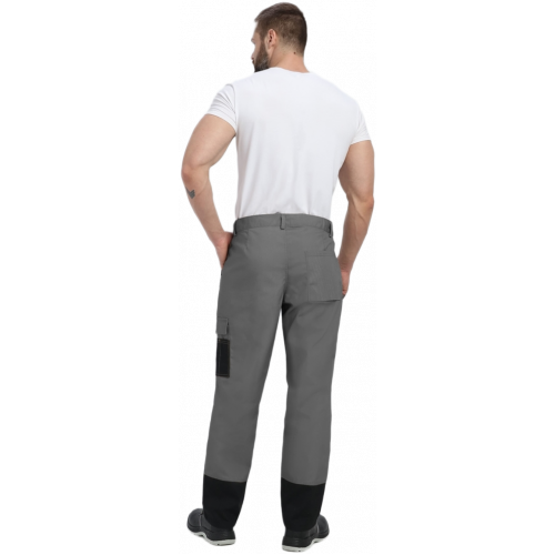 Костюм Вестгард-1 (тк.Канвас,260) брюки, т.серый/черный Костюм Вестгард-1 (тк.Канвас,260) брюки, т.серый/черный