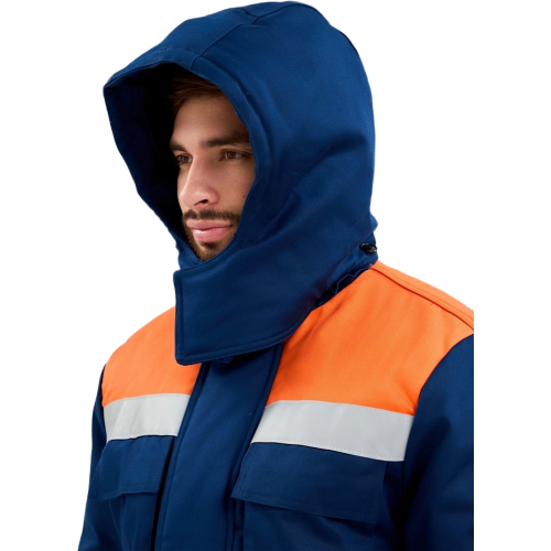 Костюм зимний Энергия-Г (91,4 кал.), т.синий/оранжевый