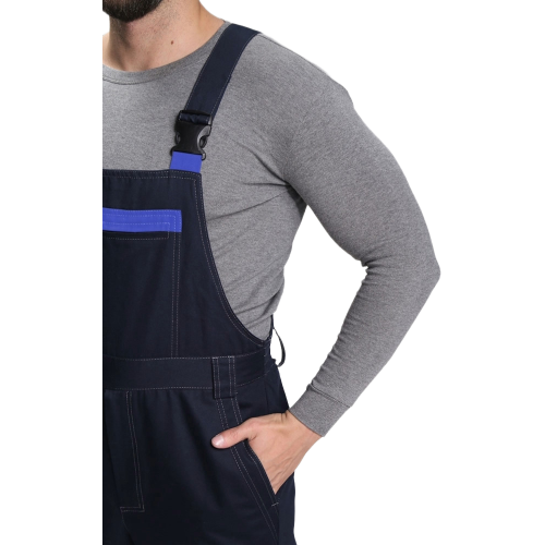 Полукомбинезон Алькор (тк.Карелия,260), т.синий/васильковый Полукомбинезон Алькор (тк.Карелия,260), т.синий/васильковый