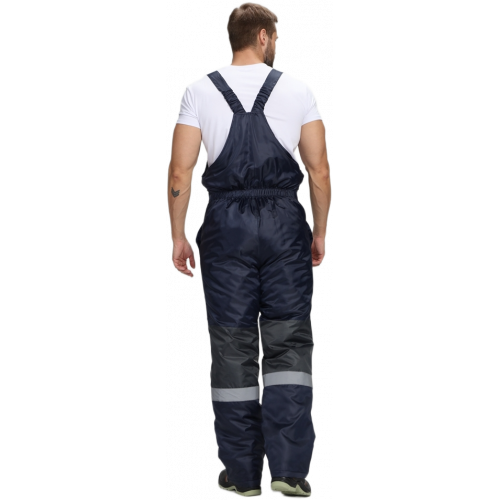 Костюм зимний Мегрес-2 СОП (тк.OxLine,90) п/к, т.серый/т.синий