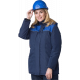 Куртка зимняя женская Сакрин (тк.Таслан,135), т.синий/васильковый