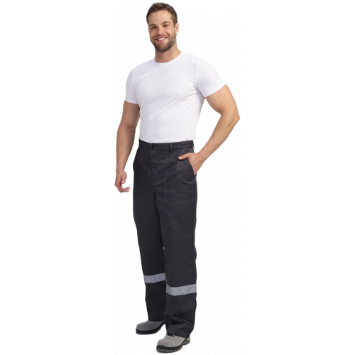 Костюм Лигор-1 Премиум СОП К. (тк.Смесовая,240) брюки, т.серый/красный Костюм Лигор-1 Премиум СОП К. (тк.Смесовая,240) брюки, т.серый/красный