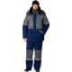 Костюм зимний Нордхард-2 СОП (тк.Смесовая,250) п/к, т.синий/серый