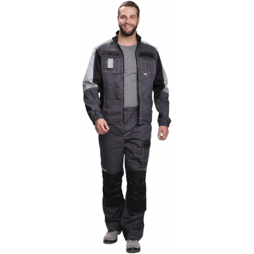 Костюм Вектрон-1 (тк.Смесовая,240) брюки, т.серый/св.серый/черный Костюм Вектрон-1 (тк.Смесовая,240) брюки, т.серый/св.серый/черный