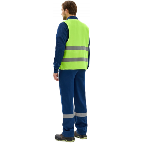 Жилет сигнальный ProfLineBase (тк.Полиэфир,60), желтый Жилет сигнальный ProfLineBase (тк.Полиэфир,60), желтый