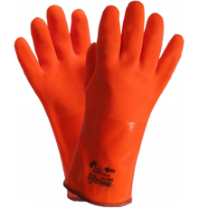 Перчатки МБС морозоустойчивые полный облив ПВХ