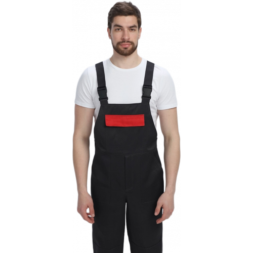 Костюм Лигор-2 СОП (тк.Смесовая,210) п/к, черный/красный Костюм Лигор-2 СОП (тк.Смесовая,210) п/к, черный/красный