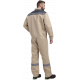 Костюм Лигор-2 СОП (тк.Смесовая,210) п/к, бежевый/т.серый