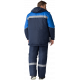 Костюм зимний Сибер СОП CH (тк.Таслан) п/к, т.синий/васильковый