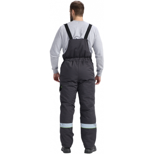 Костюм зимний Ховард (тк.OxLine) п/к, т.серый/черный/лимонный