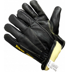 Force DARK SIDE ZIMA Перчатки цельнокожаные утепленные черного цвета Force DARK SIDE ZIMA Перчатки цельнокожаные утепленные черного цвета