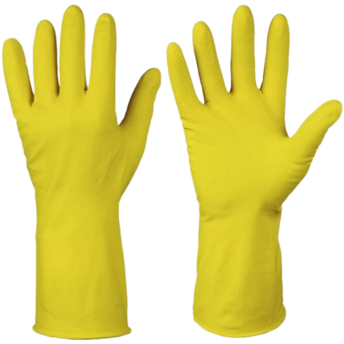 Перчатки ХОЗЯЙСТВЕННЫЕ тип ЛОТОС (латекс 60гр хлопковое напыление) Перчатки ХОЗЯЙСТВЕННЫЕ тип ЛОТОС (латекс 60гр хлопковое напыление)