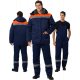 Костюм зимний Труженик-Ультра-2 IMP (тк.Смесовая,210) п/к, т.синий/оранжевый