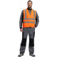 Жилет сигнальный ProfLineSpecialist с карманами СОП-4 (тк.Полиэфир,130), оранжевый