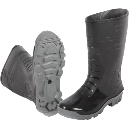 Сапоги мужские ПВХ двухкомпонентные, черный (арт. м.135)