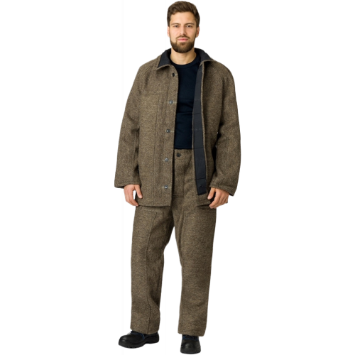 Костюм суконный ОП (тк.Сукно,680), коричневый Костюм суконный ОП (тк.Сукно,680), коричневый