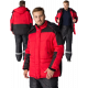 Куртка зимняя Европа CH (тк.Дюспо), красный/черный
