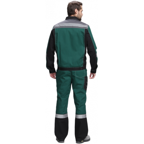 Костюм Виват-1 Премиум IMP (тк.Смесовая,240) брюки, зеленый/черный/серый Костюм Виват-1 Премиум IMP (тк.Смесовая,240) брюки, зеленый/черный/серый