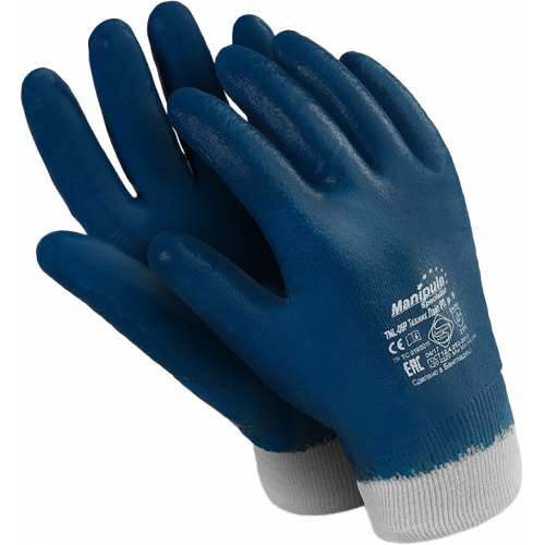 Перчатки Manipula Specialist® Техник Лайт РП (интерлок+нитрил), TNL-05Р/MG-222 Перчатки Manipula Specialist® Техник Лайт РП (интерлок+нитрил), TNL-05Р/MG-222