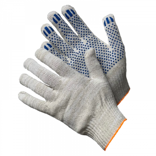 Перчатки ХБ с ПВХ 10/6 Перчатки ХБ с ПВХ 10/6