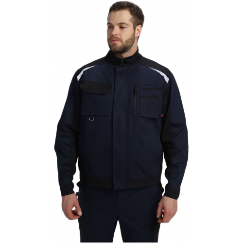 Куртка Милан CH (тк.Смесовая,260), т.синий/черный