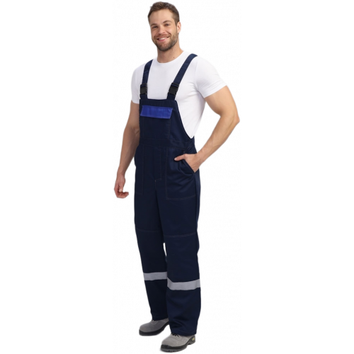 Костюм Лигор-2 Премиум СОП К. (тк.Смесовая,240) п/к, т.синий/васильковый