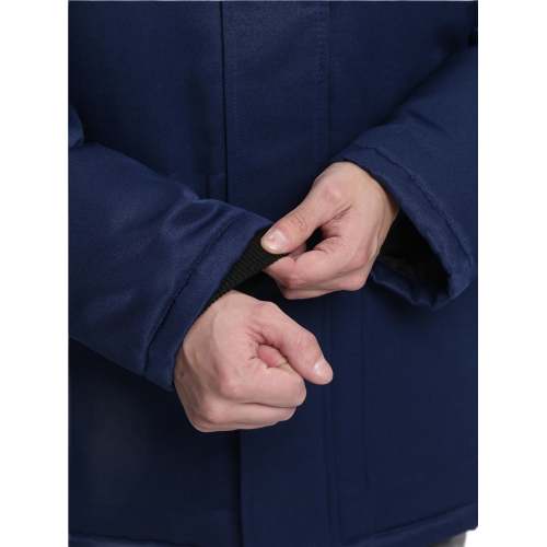 Куртка зимняя для бригадира NEW (тк.Смесовая,210), т.синий/оранжевый Куртка зимняя для бригадира NEW (тк.Смесовая,210), т.синий/оранжевый