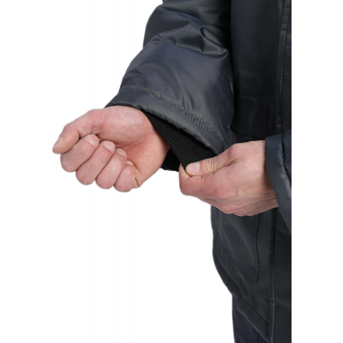 Куртка зимняя для бригадира NEW (тк.Оксфорд), т.серый/красный Куртка зимняя для бригадира NEW (тк.Оксфорд), т.серый/красный