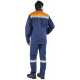 Костюм Стандарт СОП (тк.Смесовая,210) брюки, т.синий/оранжевый