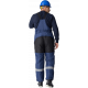Костюм зимний Беркут (Таслан) п/к, темно-синий/черный