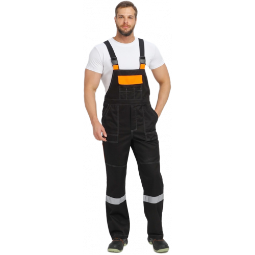 Костюм Виват-2 Премиум CH МВО (тк.Смесовая,240) п/к, черный/оранжевый Костюм Виват-2 Премиум CH МВО (тк.Смесовая,240) п/к, черный/оранжевый